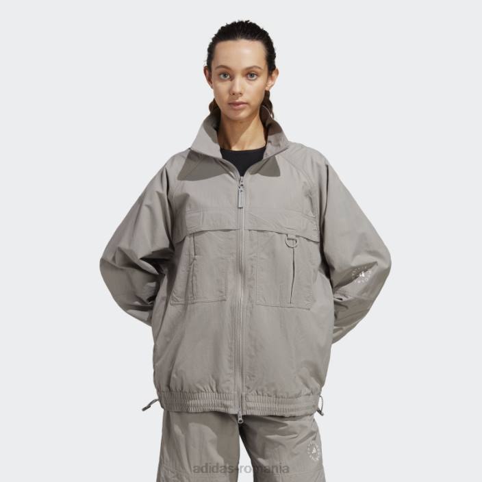 Adidas de Stella Mccartney Truecasuals țesut un top de sport de porumbel gri fashion unisex gri porumbel 2JBN16893