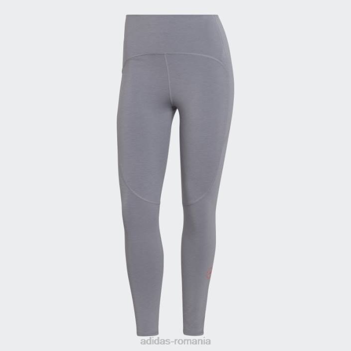 Adidas de stella mccartney 7/8 jambiere yoga fashion light onix unisex onix lumina 2JBN2532
