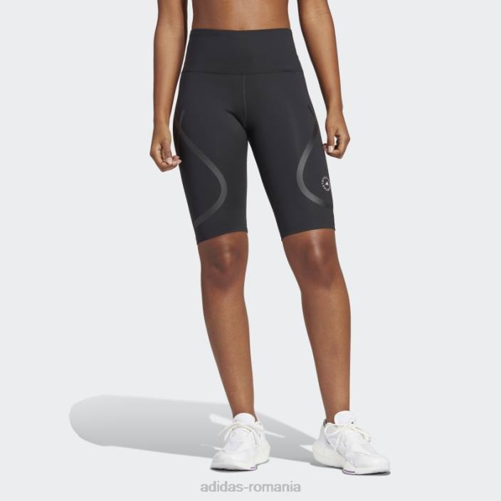 Adidas de stella mccartney Truepace ciclism pantaloni scurți negri fashion unisex negru 2JBN2453