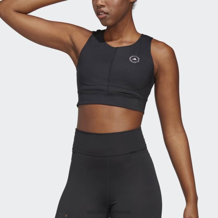 Adidas de stella mccartney Truepurpose training crop top fashion negru unisex alb negru 2JBN16943