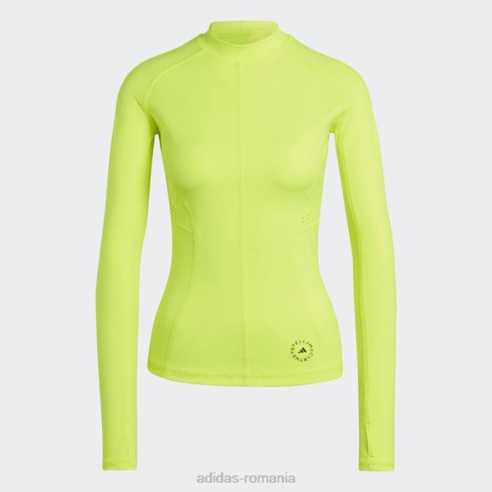 Adidas de stella mccartney bluză cu mânecă lungă true purpose galben unisex galben 2JBN10223