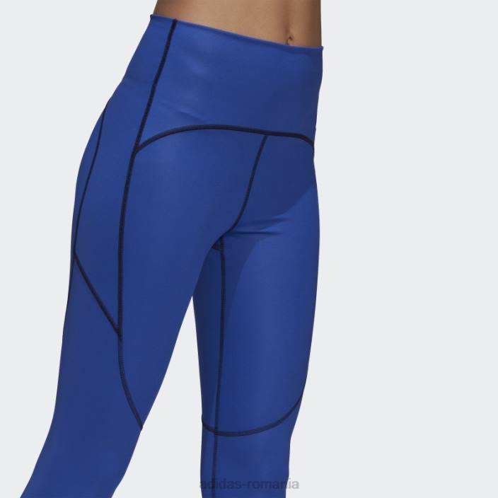 Adidas de stella mccartney colanti truestrength hot bold blue unisex albastru îndrăzneț 2JBN2504
