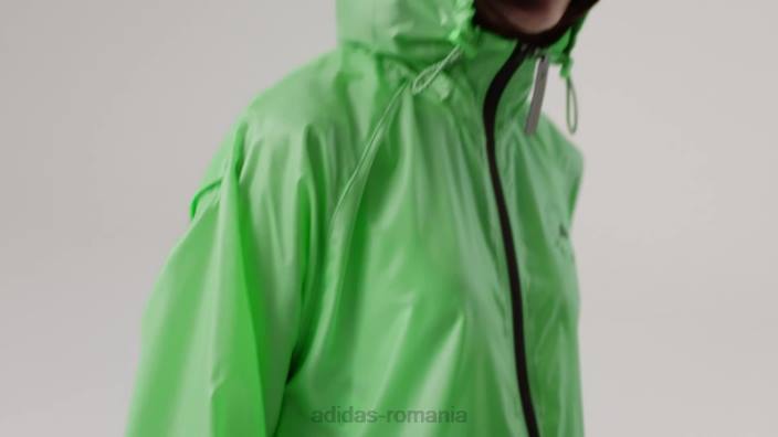 Adidas de stella mccartney jachetă de alergare truepace fashion green flash unisex verde intermitent 2JBN16743