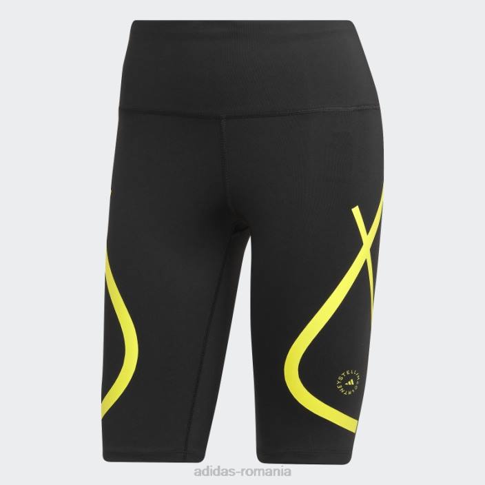 Adidas de stella mccartney pantaloni scurți de ciclism truepace negri fashion unisex negru 2JBN2446