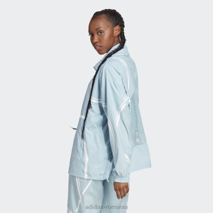 Adidas de stella mccartney sacou țesut truepace gri cenușă fashion unisex cenușiu 2JBN10188
