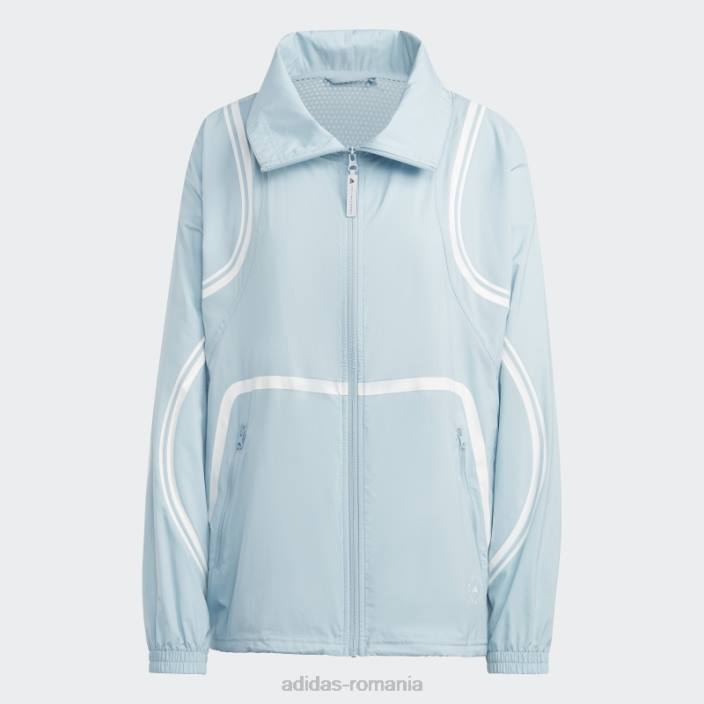 Adidas de stella mccartney sacou țesut truepace gri cenușă fashion unisex cenușiu 2JBN10188
