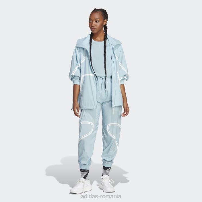 Adidas de stella mccartney sacou țesut truepace gri cenușă fashion unisex cenușiu 2JBN10188