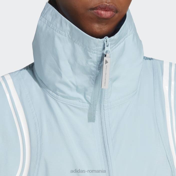 Adidas de stella mccartney sacou țesut truepace gri cenușă fashion unisex cenușiu 2JBN10188