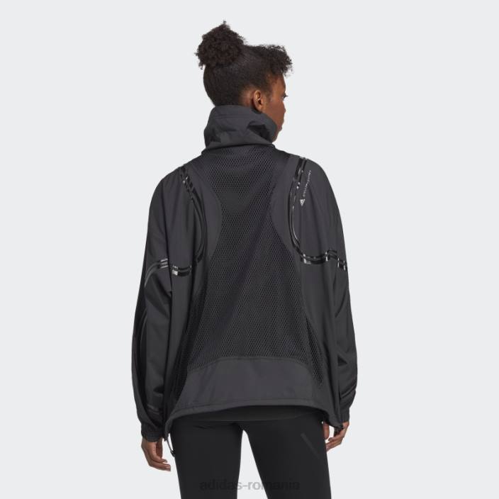 Adidas de stella mccartney sacou țesut truepace negru fashion unisex negru 2JBN16512