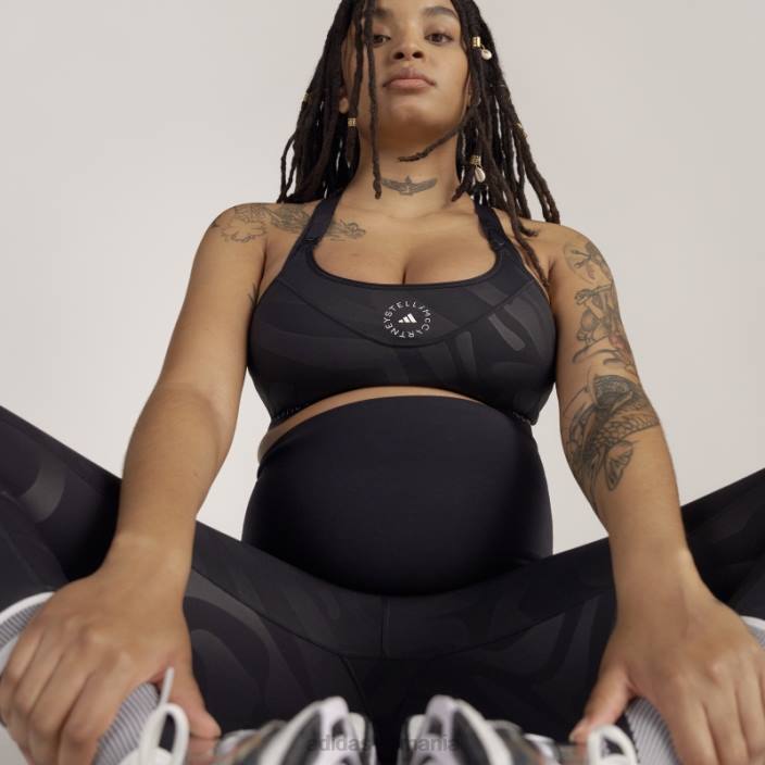 Adidas de stella mccartney sutien de maternitate pentru alăptare cu susținere înaltă fashion negru unisex negru 2JBN16886