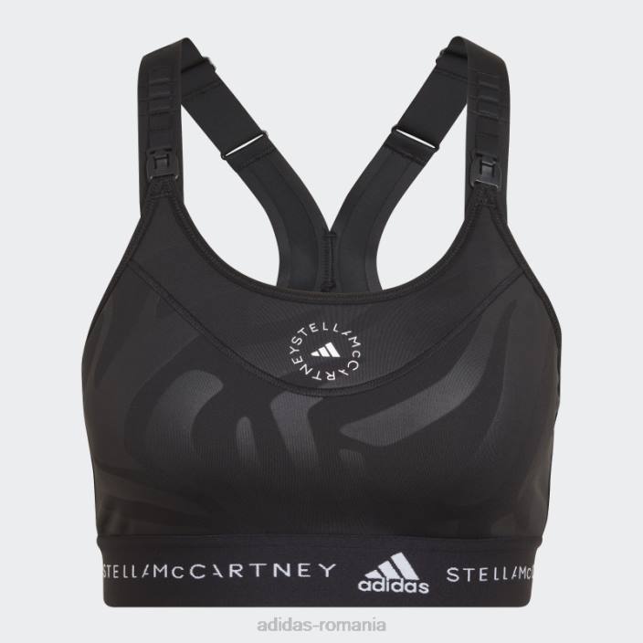 Adidas de stella mccartney sutien de maternitate pentru alăptare cu susținere înaltă fashion negru unisex negru 2JBN16886