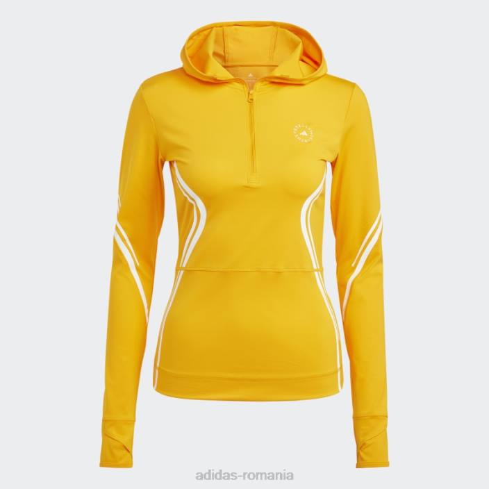 Adidas de stella mccartney top cu mânecă lungă truepace portocaliu fashion unisex portocale 2JBN10231