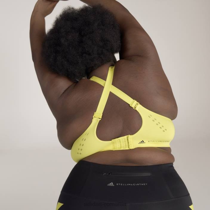 Adidas de stella mccartney truepace sutien sport de sustinere mare- plus size soc galben moda unisex galben șoc 2JBN23332