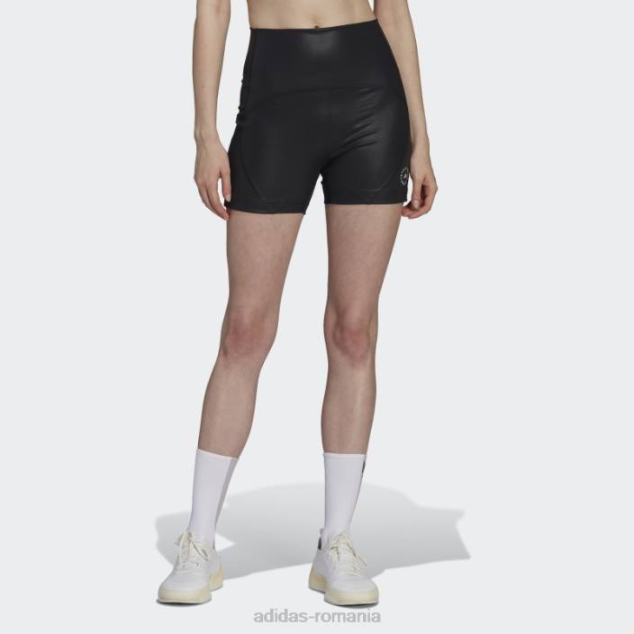 Adidas de stella mccartney truestrength yoga dresuri scurte negru fierbinte unisex negru 2JBN2575