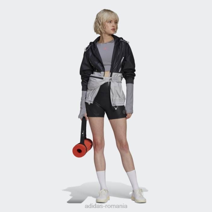 Adidas de stella mccartney truestrength yoga dresuri scurte negru fierbinte unisex negru 2JBN2575