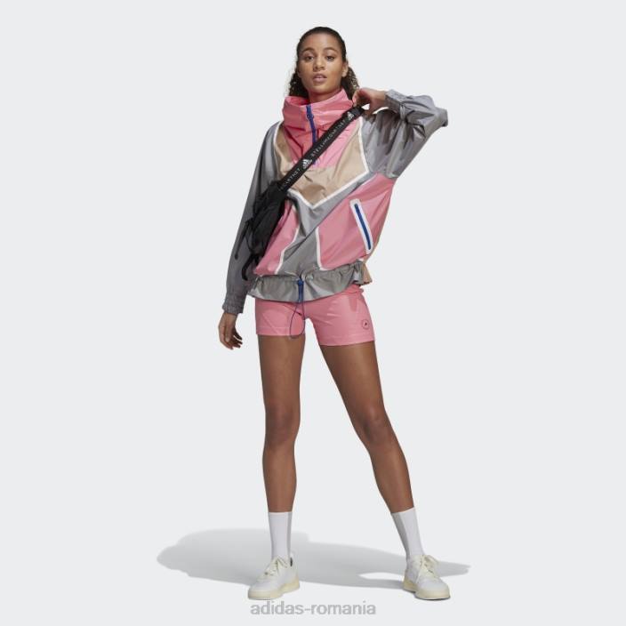 Adidas de stella mccartney truestrength yoga dresuri scurte roz fierbinte unisex roz 2JBN2281