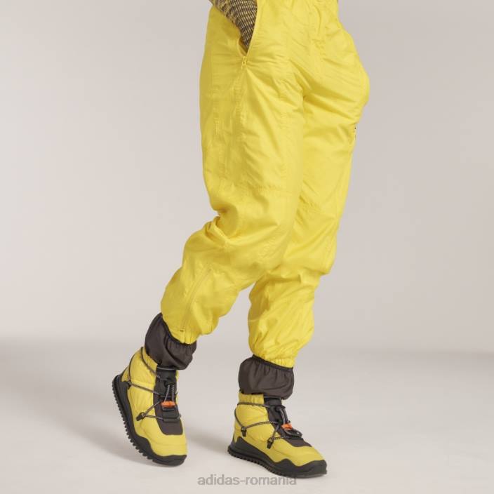 Adidas galben by stella mccartney pantaloni de iarnă țesuți căptușiți fierbinți unisex galben 2JBN23956