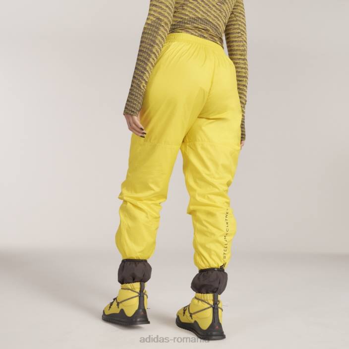 Adidas galben by stella mccartney pantaloni de iarnă țesuți căptușiți fierbinți unisex galben 2JBN23956