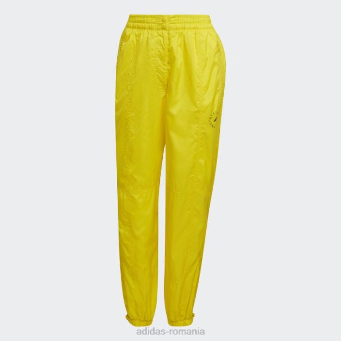 Adidas galben by stella mccartney pantaloni de iarnă țesuți căptușiți fierbinți unisex galben 2JBN23956