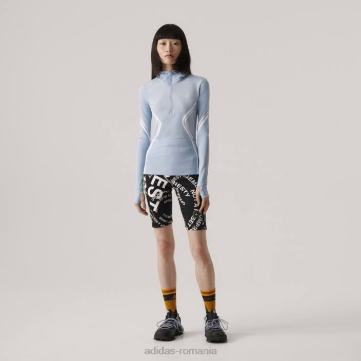 Adidas gri cenușă de stella mccartney top cu mânecă lungă truepace la modă unisex cenușiu 2JBN10245