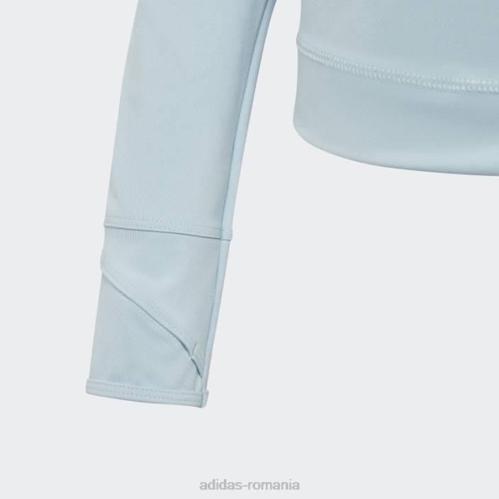 Adidas gri cenușă de stella mccartney top cu mânecă lungă truepace la modă unisex cenușiu 2JBN10245