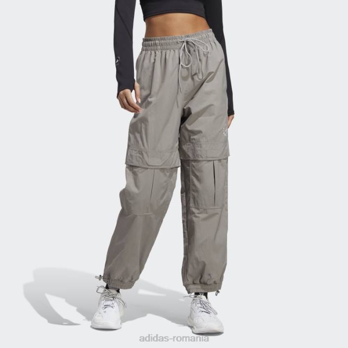 Adidas gri porumbel de stella mccartney pantaloni de sport uni împletiti truecasuals unisex gri porumbel 2JBN10519