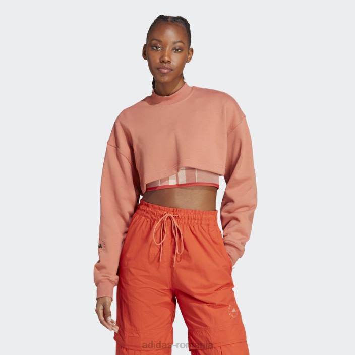 Adidas hanorac cropped earth by stella mccartney truecasuals unisex Pământ 2JBN10196