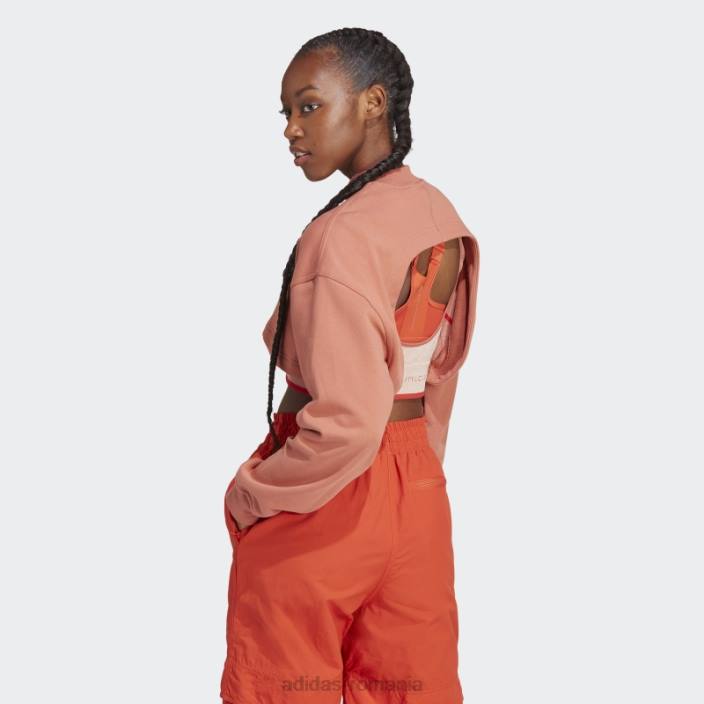 Adidas hanorac cropped earth by stella mccartney truecasuals unisex Pământ 2JBN10196