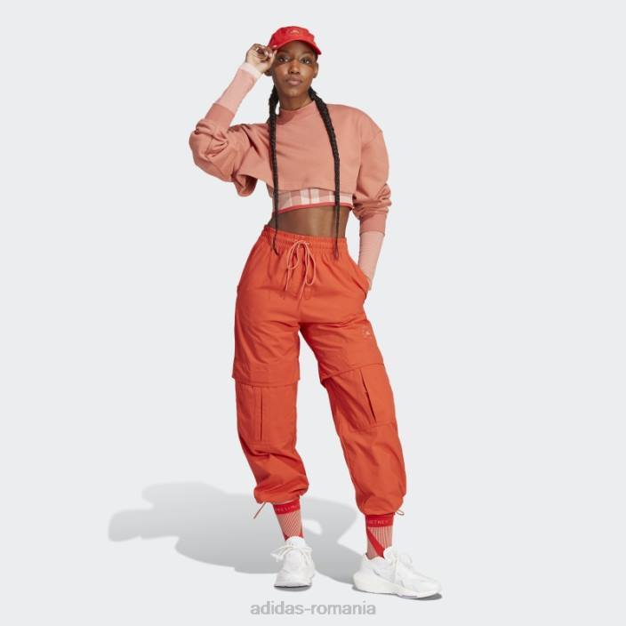Adidas hanorac cropped earth by stella mccartney truecasuals unisex Pământ 2JBN10196