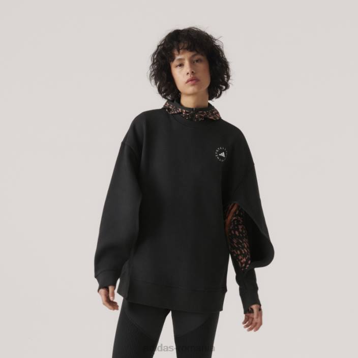 Adidas hanorac negru fashion by stella mccartney unisex negru 2JBN16484
