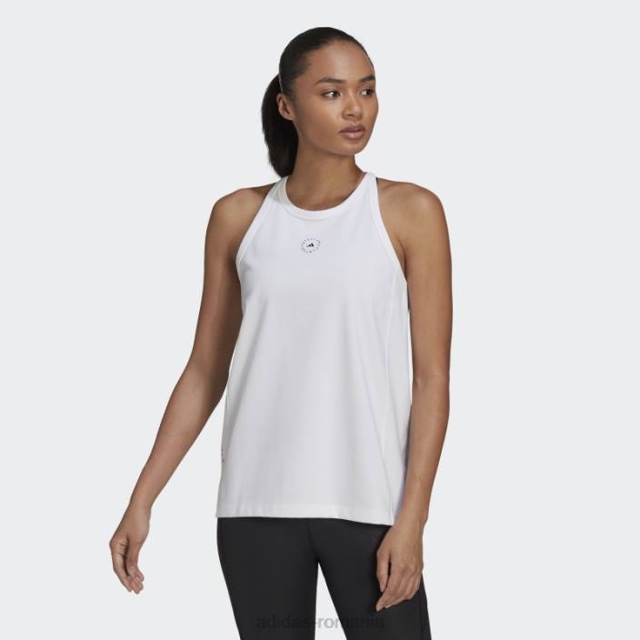 Adidas maiou alb de stella mccartney fierbinte unisex alb 2JBN2654