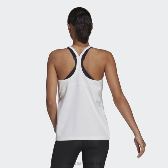 Adidas maiou alb de stella mccartney fierbinte unisex alb 2JBN2654