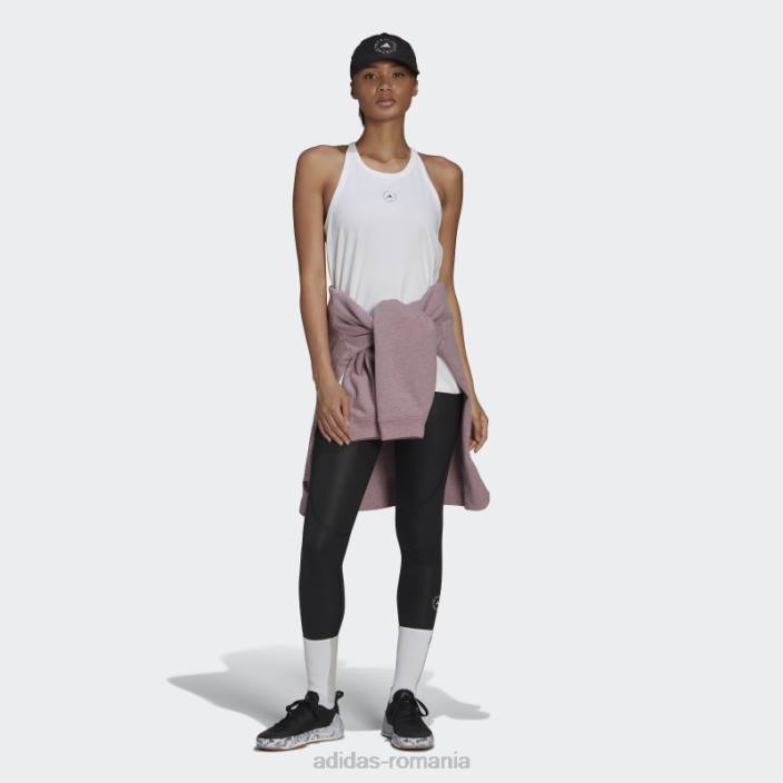 Adidas maiou alb de stella mccartney fierbinte unisex alb 2JBN2654