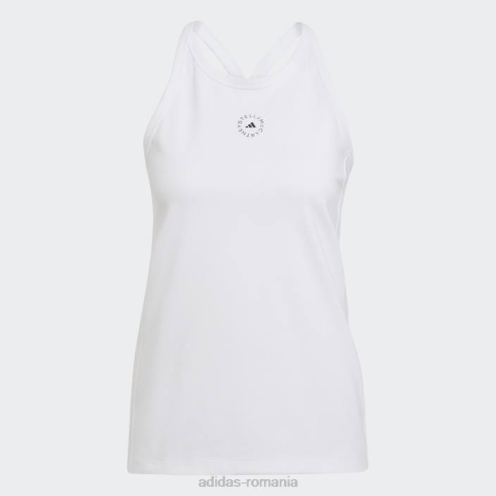 Adidas maiou alb de stella mccartney fierbinte unisex alb 2JBN2654