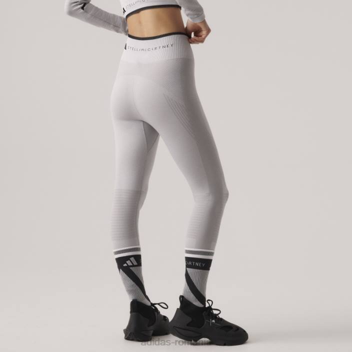 Adidas mgh solid grey de stella mccartney trustrength yoga 7/8 strâmt unisex mgh solid gri/alb/negru 2JBN10073