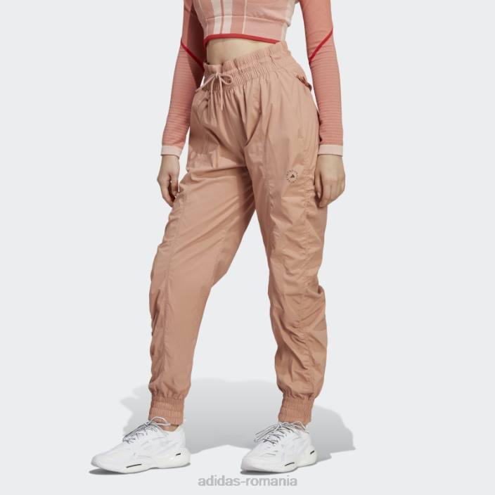 Adidas modă de migdale moale de stella mccartney pantaloni de jogging țesuți truecasuals unisex migdal moale/negru 2JBN17253