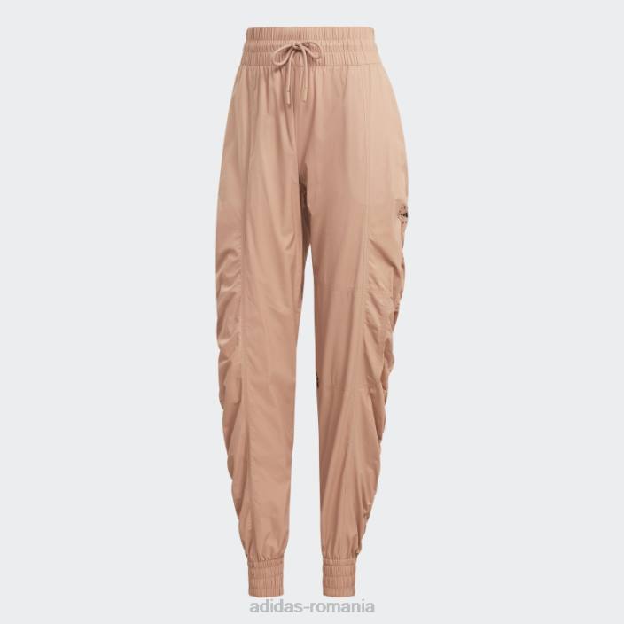 Adidas modă de migdale moale de stella mccartney pantaloni de jogging țesuți truecasuals unisex migdal moale/negru 2JBN17253