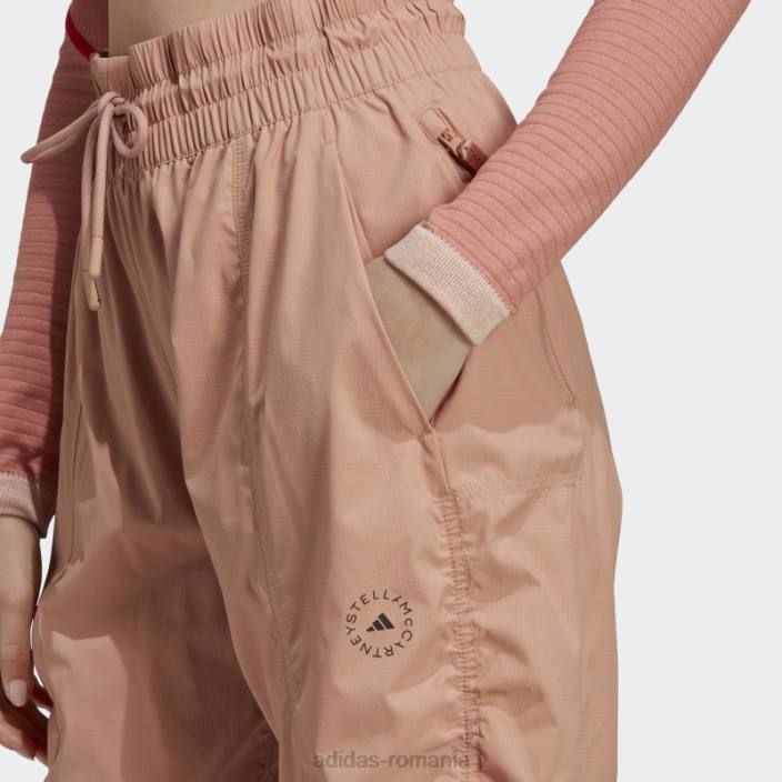 Adidas modă de migdale moale de stella mccartney pantaloni de jogging țesuți truecasuals unisex migdal moale/negru 2JBN17253