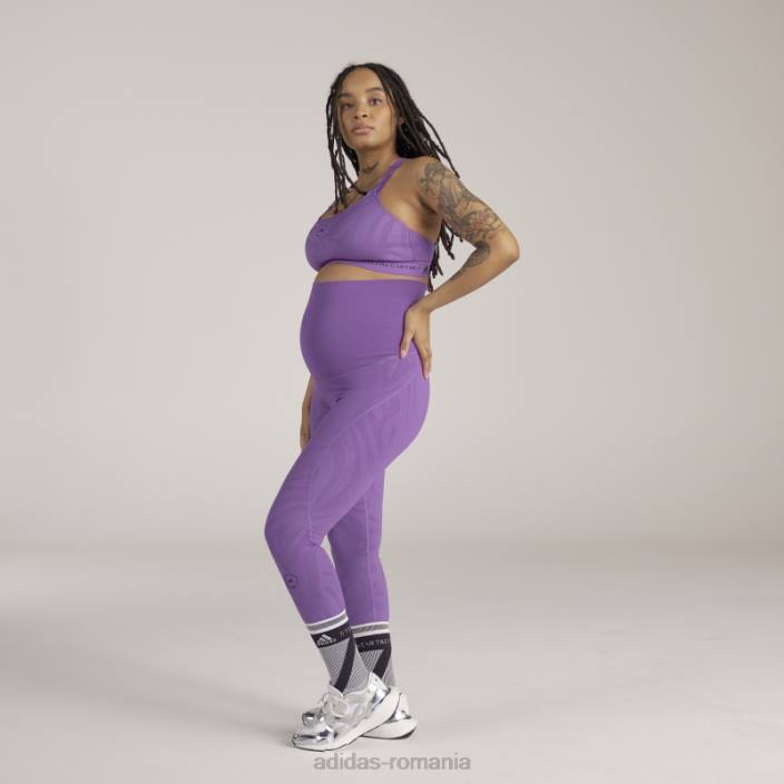 Adidas mov by stella mccartney maternitate leggings yoga moda unisex Violet 2JBN23515