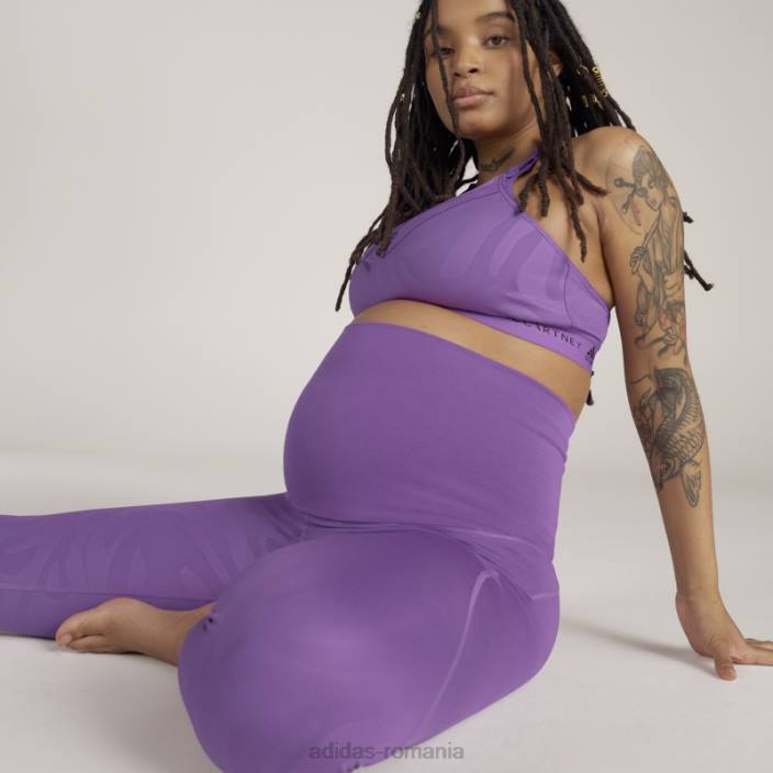 Adidas mov by stella mccartney maternitate leggings yoga moda unisex Violet 2JBN23515
