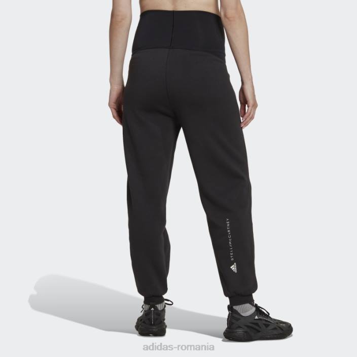 Adidas negri by stella mccartney de maternitate joggeri moda unisex negru 2JBN17234