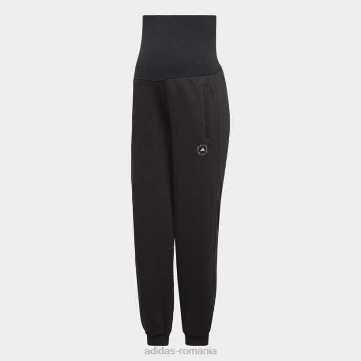 Adidas negri by stella mccartney de maternitate joggeri moda unisex negru 2JBN17234