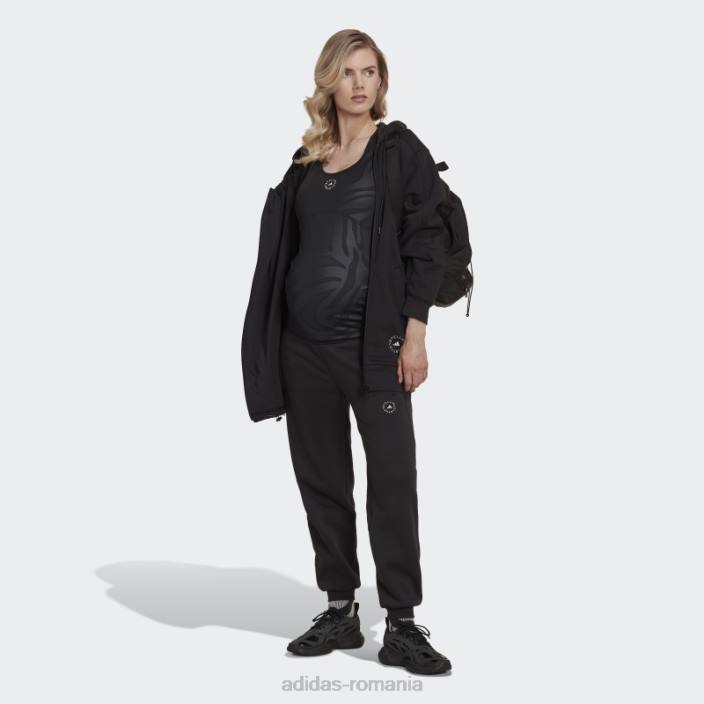 Adidas negri by stella mccartney de maternitate joggeri moda unisex negru 2JBN17234