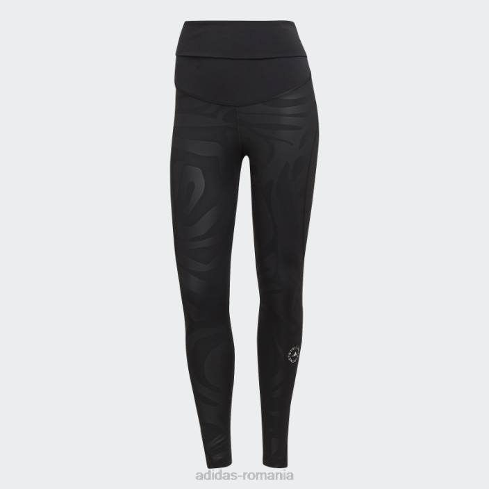 Adidas negru by stella mccartney jambiere de yoga de maternitate fierbinte unisex negru 2JBN16804