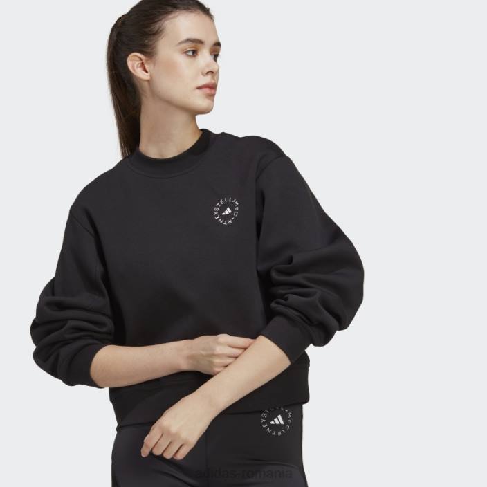 Adidas negru by stella mccartney sportswear hanorac fashion unisex negru 2JBN16801