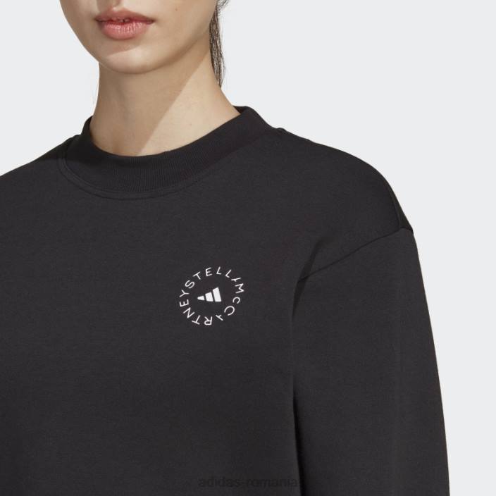 Adidas negru by stella mccartney sportswear hanorac fashion unisex negru 2JBN16801