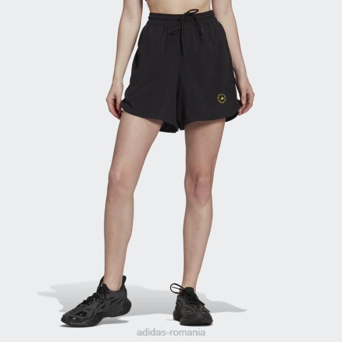 Adidas negru de stella mccartney pantaloni scurți de antrenament truepurpose fashion unisex negru 2JBN2516