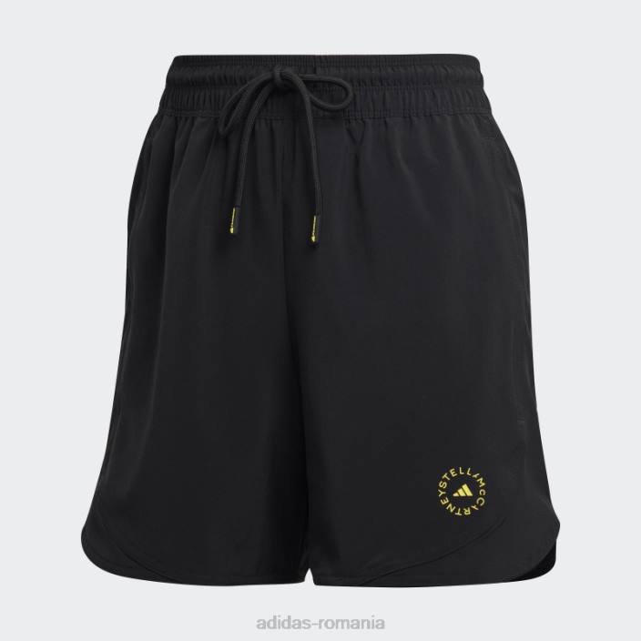Adidas negru de stella mccartney pantaloni scurți de antrenament truepurpose fashion unisex negru 2JBN2516
