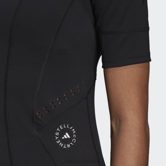 Adidas negru de stella mccartney tricou de antrenament truepurpose fashion unisex negru 2JBN16909