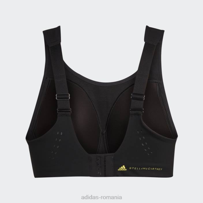 Adidas negru de stella mccartney truepace sutien sport de sustinere mare- plus marime unisex negru 2JBN23356